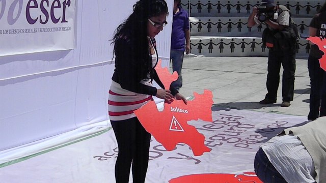Celebración en el marco del día Internacional por la Despenalización del Aborto en América Latina y el Caribe que se llevo a cabo el día 27 de septiembre de 2011 en el Hemiciclo a Juárez México, D.F. (