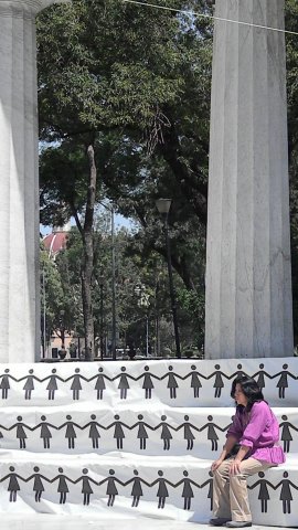 Celebración en el marco del día Internacional por la Despenalización del Aborto en América Latina y el Caribe que se llevo a cabo el día 27 de septiembre de 2011 en el Hemiciclo a Juárez México, D.F. (