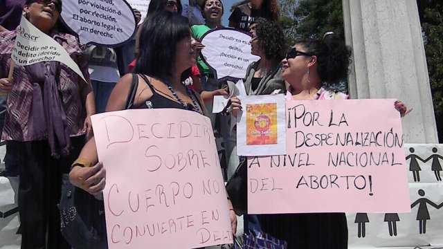 Celebración en el marco del día Internacional por la Despenalización del Aborto en América Latina y el Caribe que se llevo a cabo el día 27 de septiembre de 2011 en el Hemiciclo a Juárez México, D.F. (