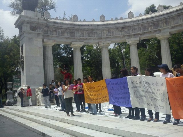 Celebracion 3er aniversario de la sentencia de la SCJN por la costitucionalidad de las reformas legales que despenalizan la ILE en el DF hasta la 12a semana de gestación