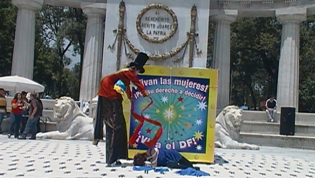 Celebracion 3er aniversario de la sentencia de la SCJN por la costitucionalidad de las reformas legales que despenalizan la ILE en el DF hasta la 12a semana de gestación