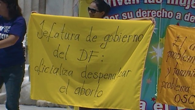 Celebracion 3er aniversario de la sentencia de la SCJN por la costitucionalidad de las reformas legales que despenalizan la ILE en el DF hasta la 12a semana de gestación