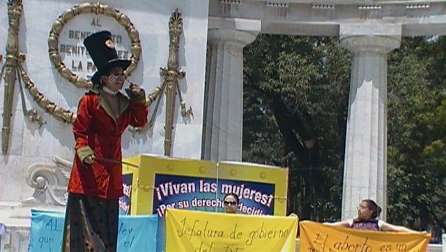 Celebracion 3er aniversario de la sentencia de la SCJN por la costitucionalidad de las reformas legales que despenalizan la ILE en el DF hasta la 12a semana de gestación